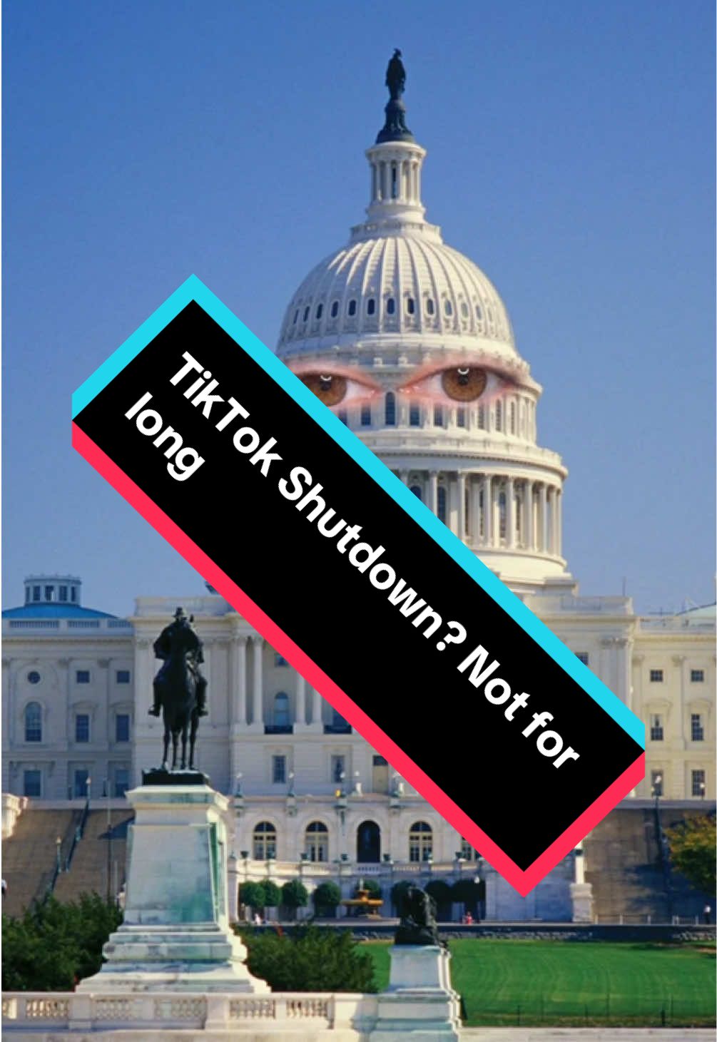 They tried to keep TikTok down but Trump had other plans #tiktok #shutdown #supremecourt #funny #news #keeptiktok #savetiktok