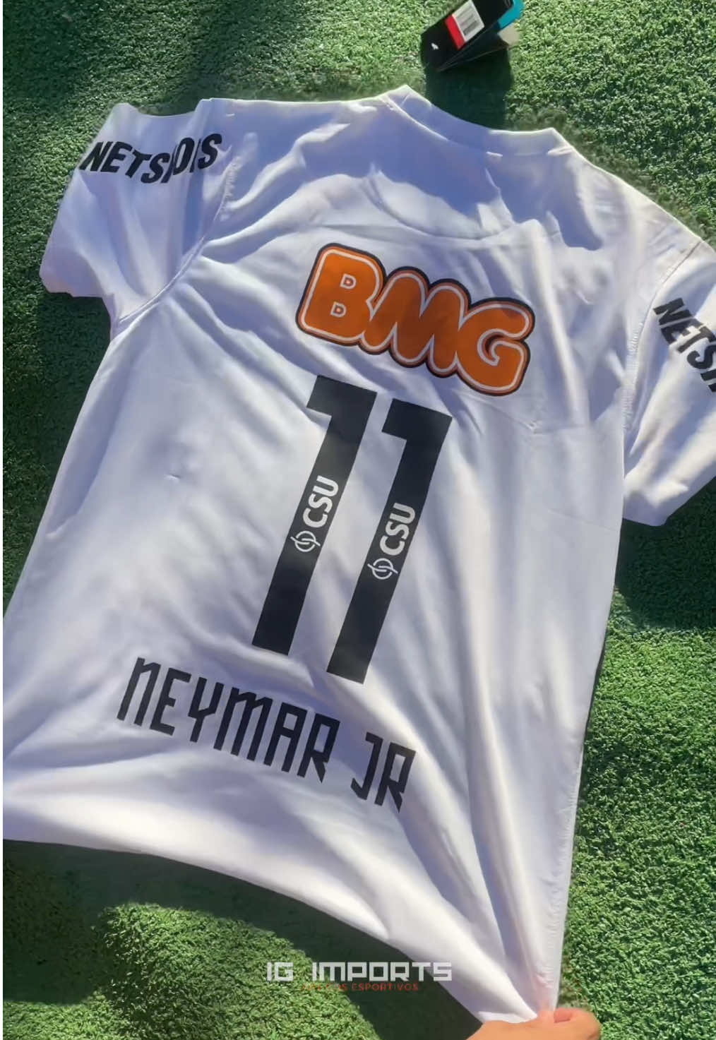 HOMEM ESTÁ DE VOLTA NO SANTOS!!! Aproveita e adquira a sua camisa em nosso site #santos #camisadetime #retro #neymar