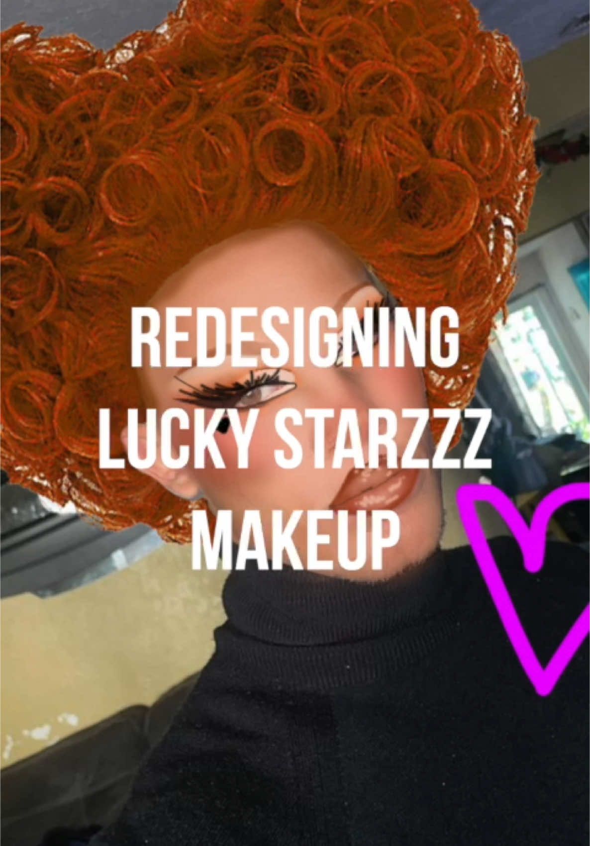 so much love to miss #luckystarzzz 🌟🌟🌟🌟 this is how I reinterpreted her makeup for the #monopoly episode of @RuPaul’s Drag Race @MTV #dragrace #rupaul #rupaulsdragrace #season17 #dragqueen #makeup 