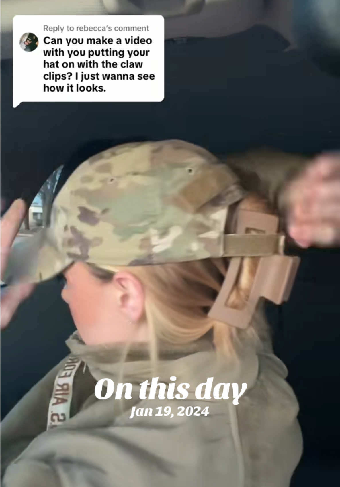 told you we were just being dramatic… ANYWAYYYYYY #onthisday #miltok #militarytiktok #military #womeninmilitary #airforce #army #navy #marinecorps #coastguard #spaceforce #afmedic #medic #militaryhair #militarybun #veteran #foryou #foryoupage #fyp #fypシ 