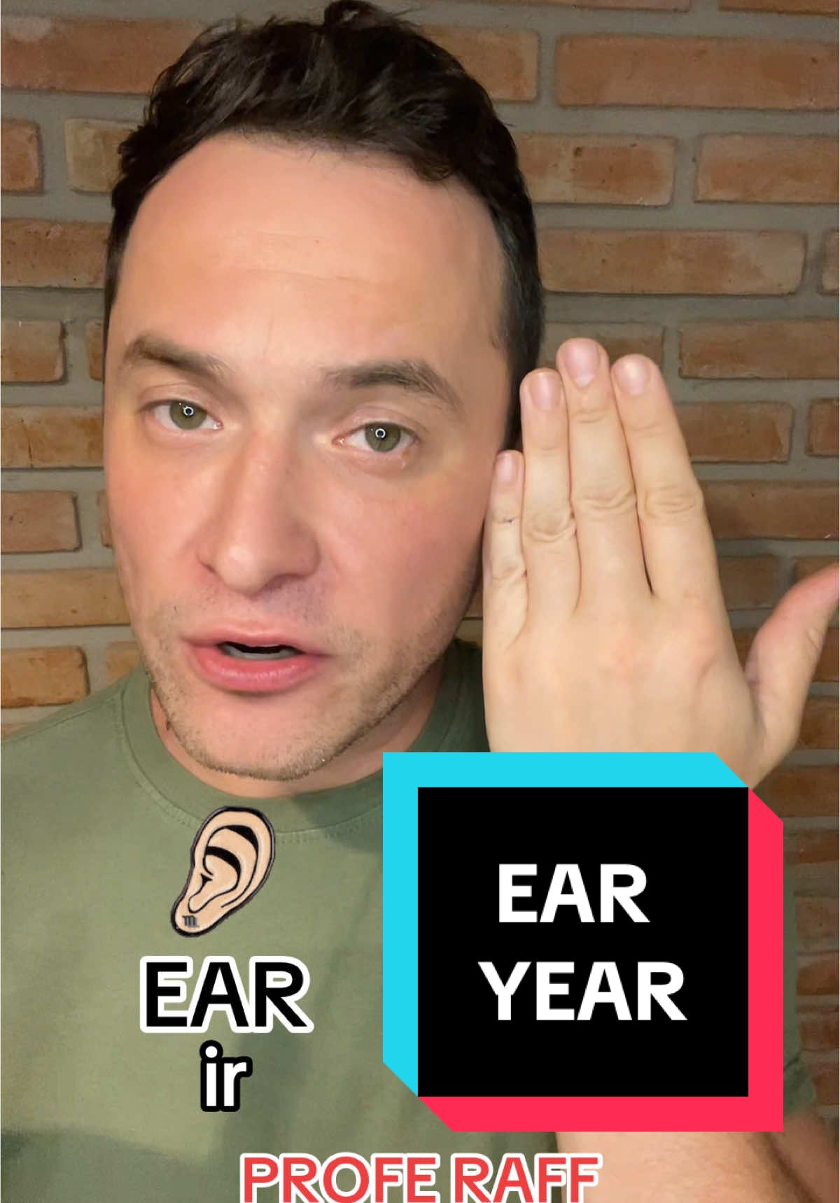 EAR (oreja) YEAR (año) Learn the correct pronunciation of common words! Speak English fast and fluently!  🇺🇸 … #english #englishlearning #englishspeaking #englishteacher #inglesespaña #viral #viralvideo #Love 🇺🇸 #proferaff #longervideos #pronunciation #learnenglish #ingles #englishpronunciation #englishtips 😉 #parati #fy #connectedspeech #pronunciationtips #americanenglish #goviral #goviralgo #goviraltiktok #paratiiiiiiiiiiiiiiiiiiiiiiiiiiiiiii #paratii #paratiii #teacher 🇺🇸 #englishfluency 🚀