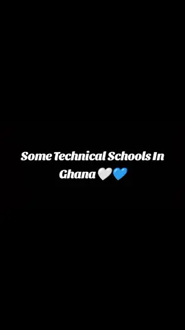 Some technical schools in Ghana 💙🤍 Comment if your school is technical #kti#fyp #vira 