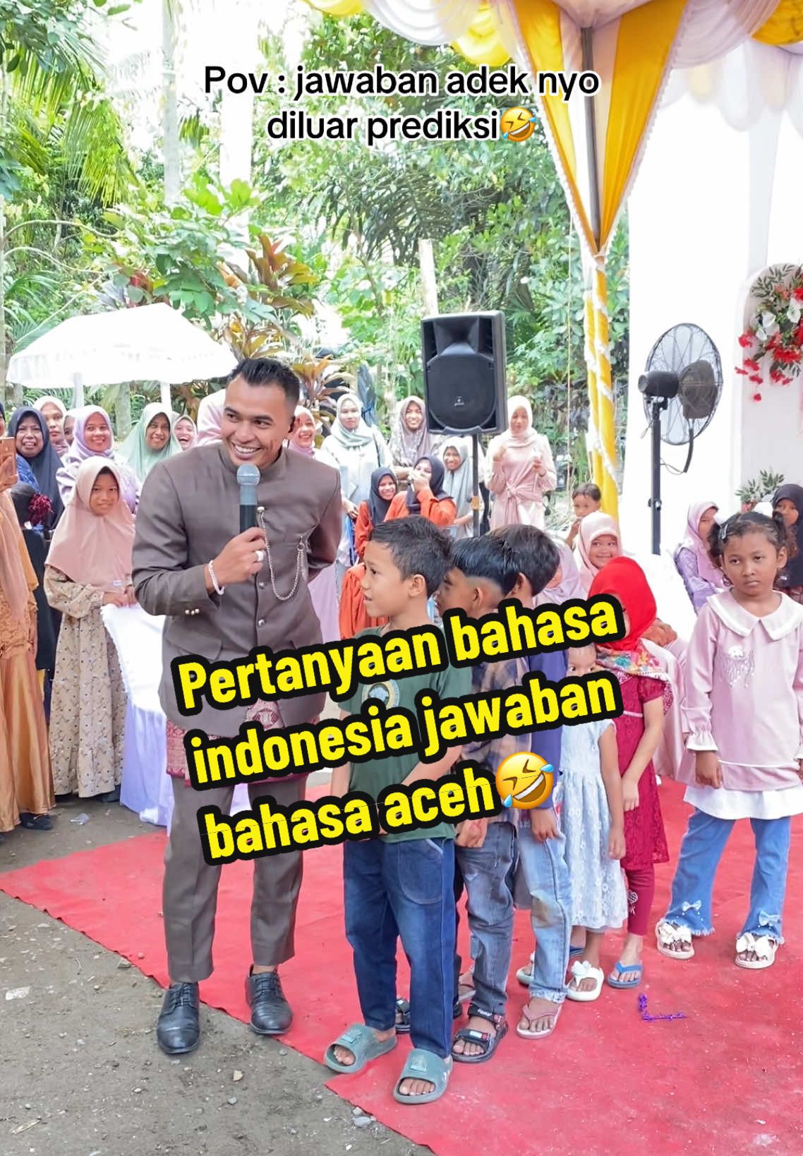 Tanyoeng bahasa indonesia jaweub bahasa aceh🤣