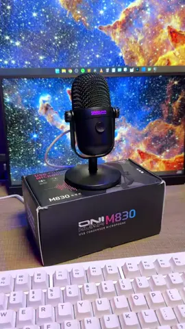 ONIKUMA M830 USB CONDENSER MICROPHONE #pinoysoundguy #microphone #onikuma #onikumam830 