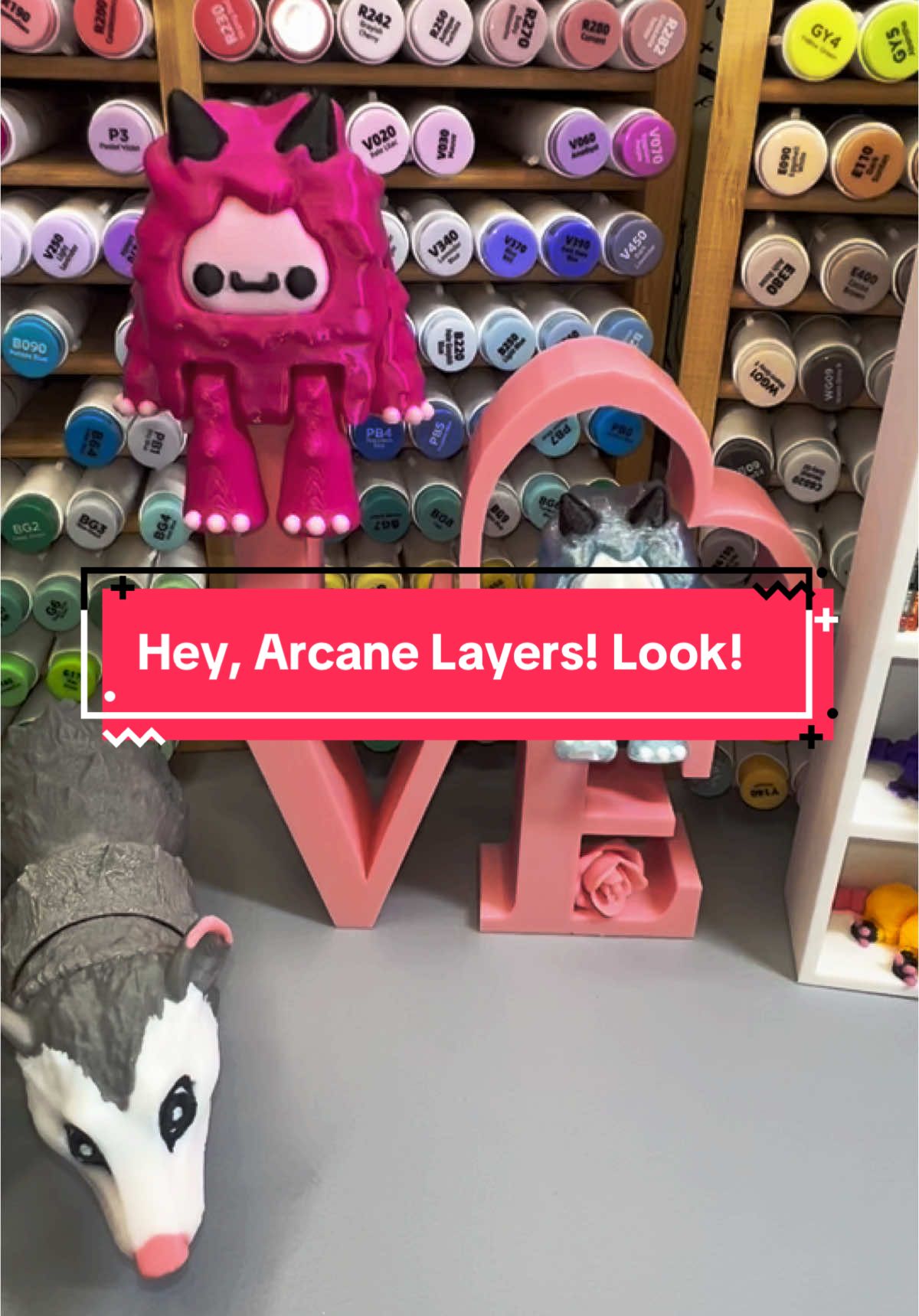 @Arcane Layer The bookshelves are perfect!!! #3d #3dprinting #3dprint #SmallBusiness #supportsmallbusiness #supportsmallbiz #TikTokShop #tiktokmademebuyit #BookTok #bookshelf #bookshelftour #opossum 