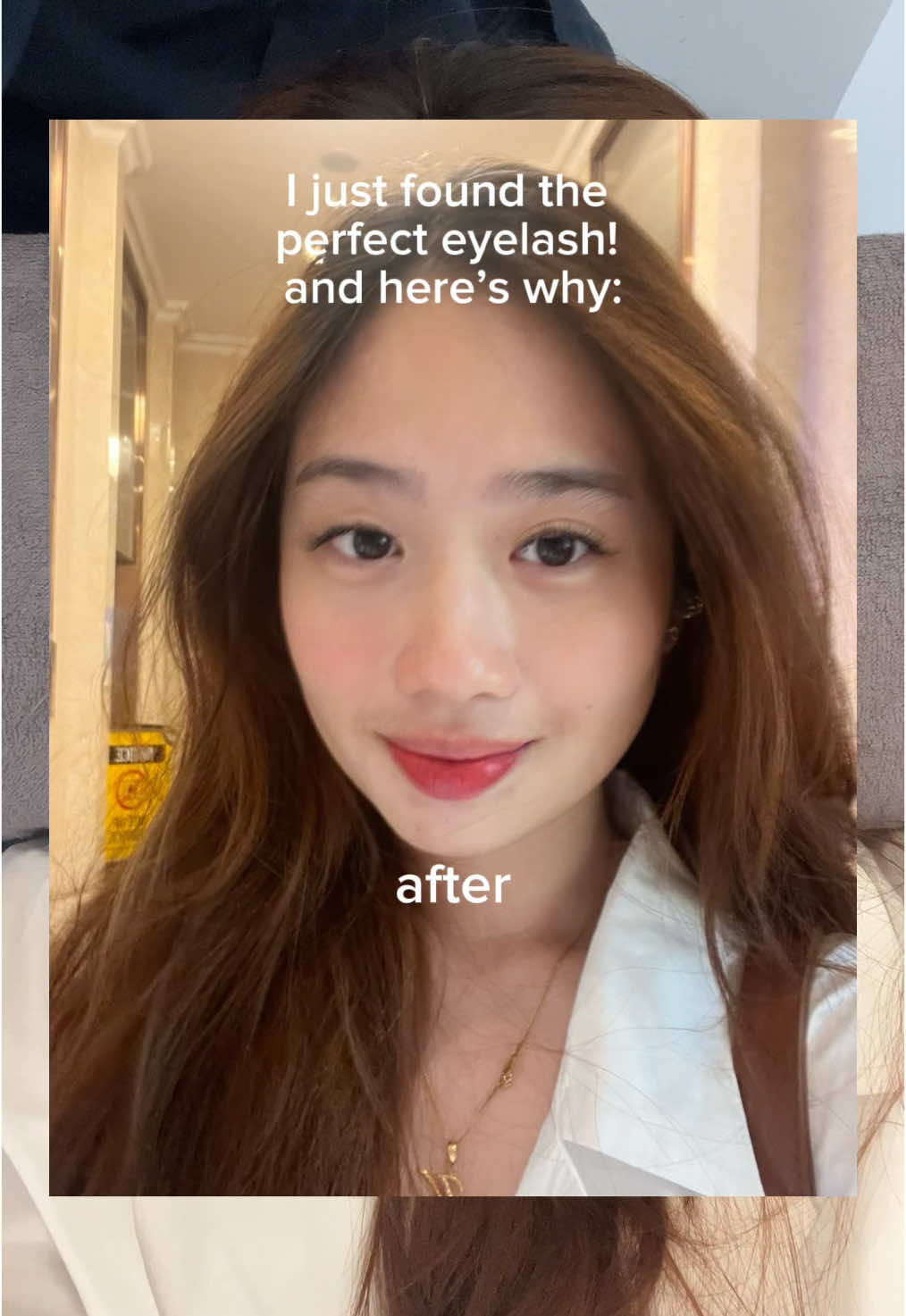 Found the perfect eyelash type & place! ✨ #eyelash #lashextensions #extention #eyelashbsd #beforeandafter #bsd @Lashchoice_id 