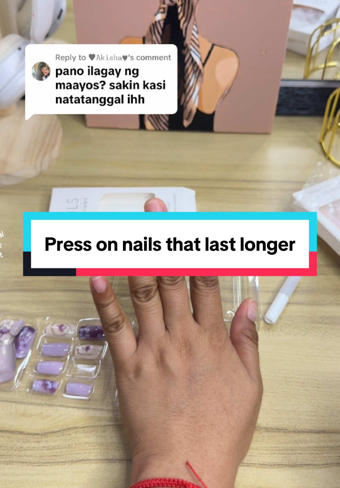 Replying to @♥︎𝙰𝚔𝚒𝚜𝚑𝚊♥︎ #pressonnails #nailart #nails #nailsdesign #pressonnailstutorial #pressonnailsthatlasonger 