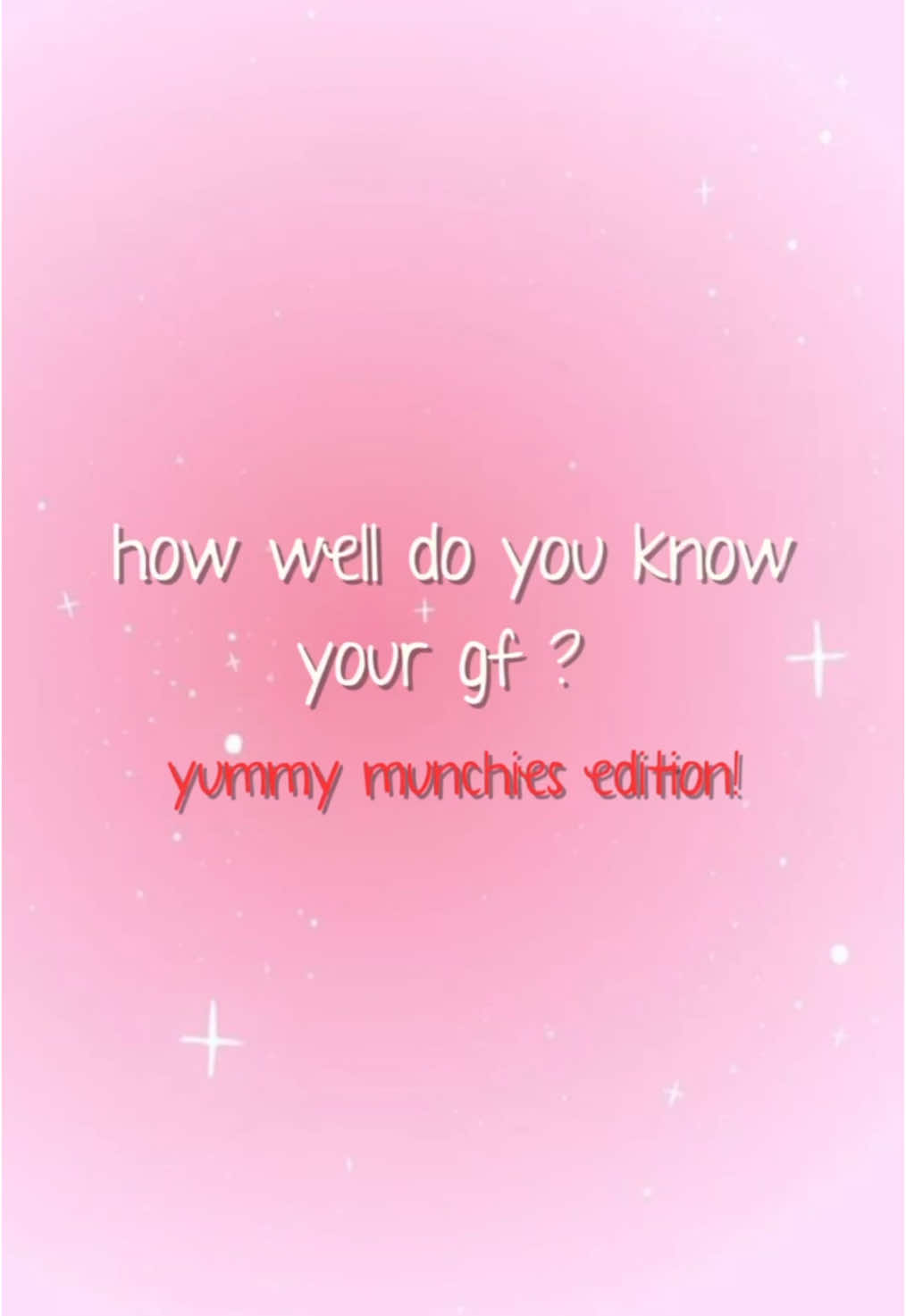 How well do you know your girlfriend?🥨💕#howwelldoyouknowyourpartner #bfgfquiz #girlfriendquiz #gfquiz #munchies 