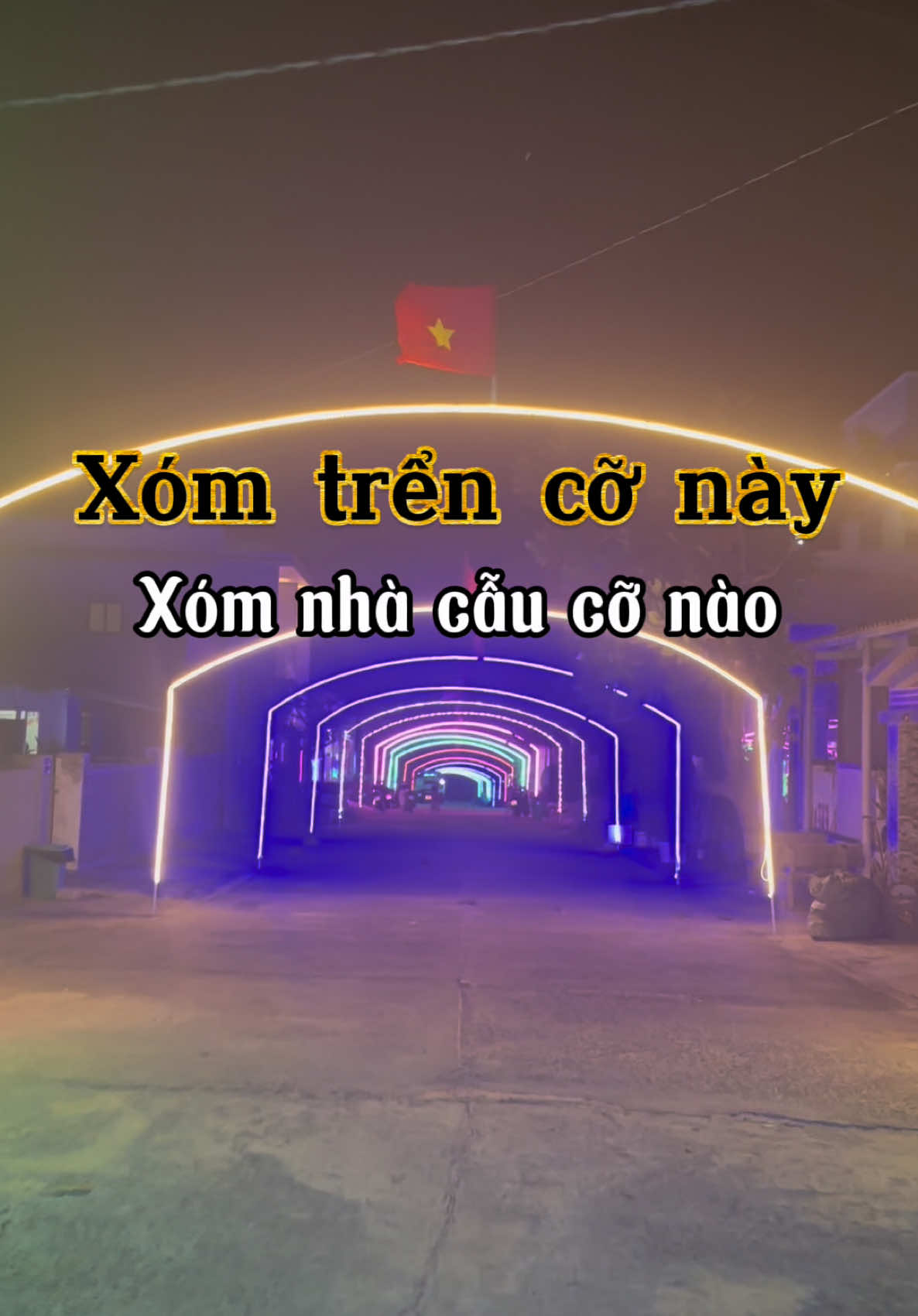 Dạo một vòng quanh xóm vào ban đêm có gì trước tết #tet #xuan2025 #daophuquy #chuthaodaophuquy #xuhuong 