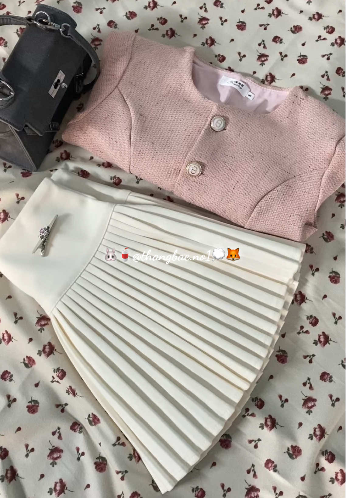 Chân váy xếp ly dạ cao cấp #review #xuhuong #outfit 