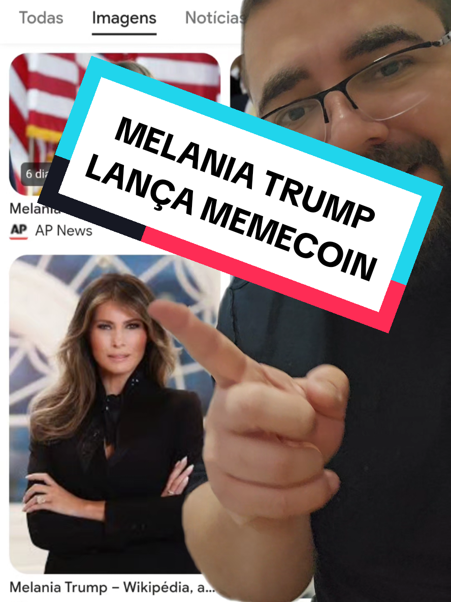 MELANIA TRUMP, esposa de Donald Trump lança sua memecoin e causa alvoroço no mercado... #officialtrump #trump #trump2020 #presidente #crypto #eua #melania #melaniatrump #elon #elonmusk #dolar #coinmarketcap #jupiter #solana #phantom #wallet #memecoin #meme #btc #bitcoin #ethereum #mkp #dexscreener #blockchain #token 