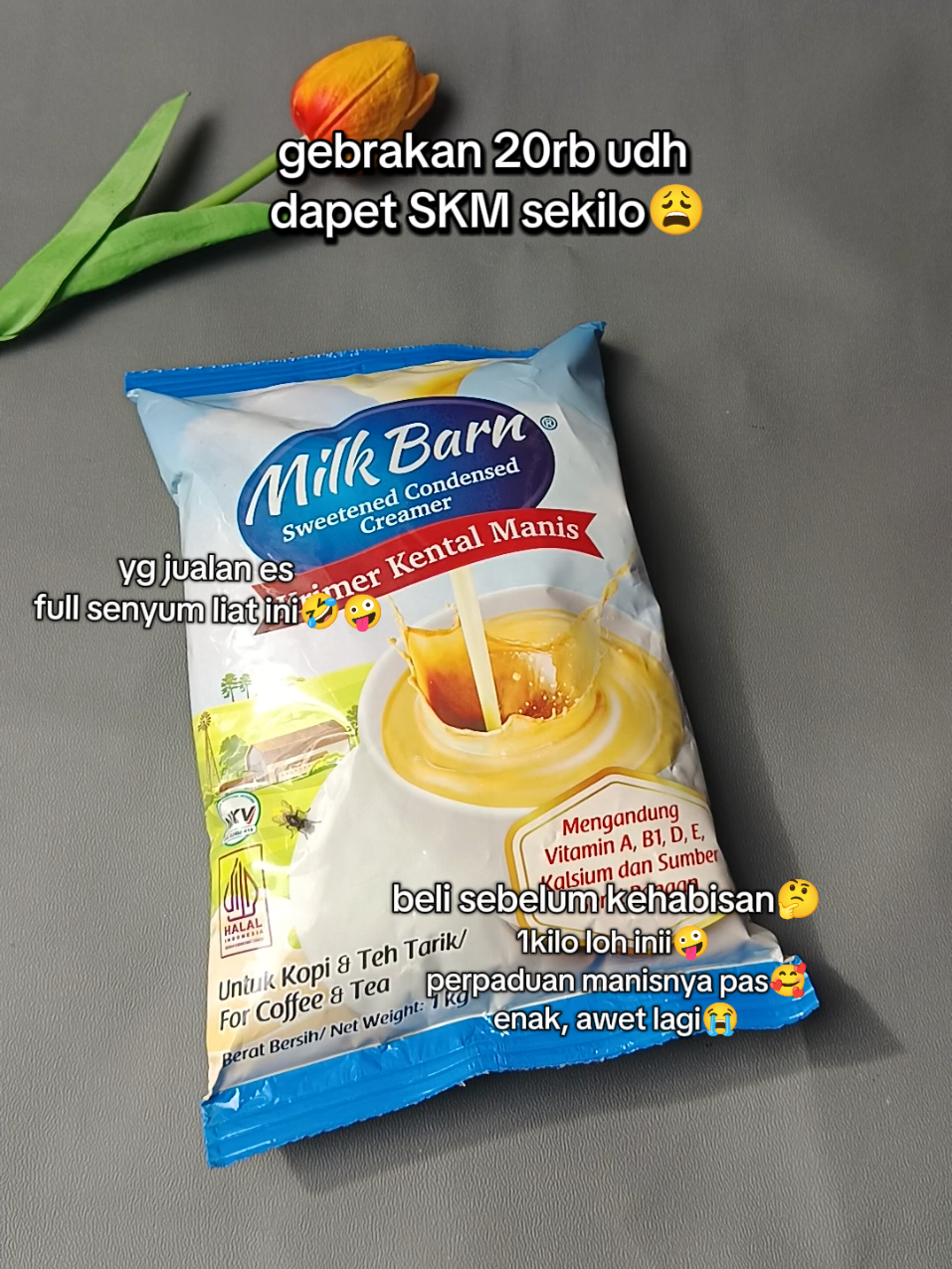 karna stok terbatas jadi buruan beli😭bentar lagi puasa, atau dibuat jualan jg rekomended bngtt😲🥰 #fyp #viral #milkbarn #susukentalmanis 