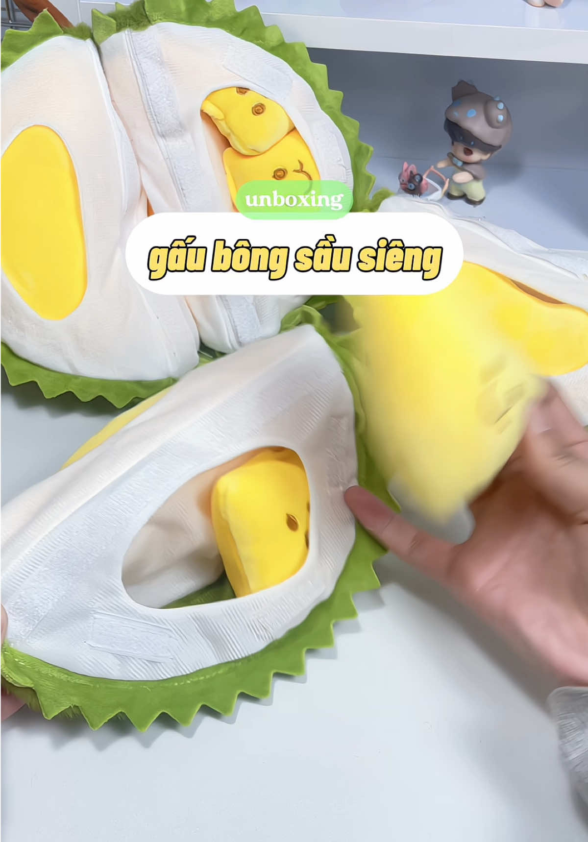 Thí cưnggg🥺#mytamnunbox #xuhuong #unboxing #xh #viral #tiktok #saurieng #gaubong #xh 