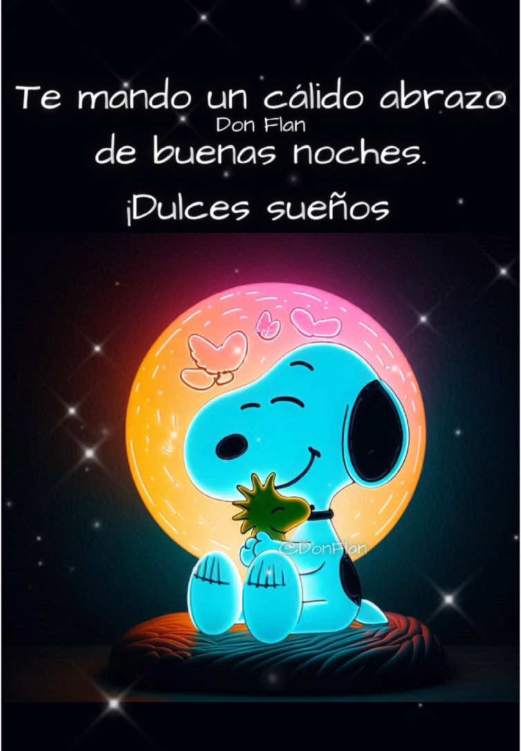 Buenas noches ✨ #paratiiii #snoopy #buenasnoches #donflan 