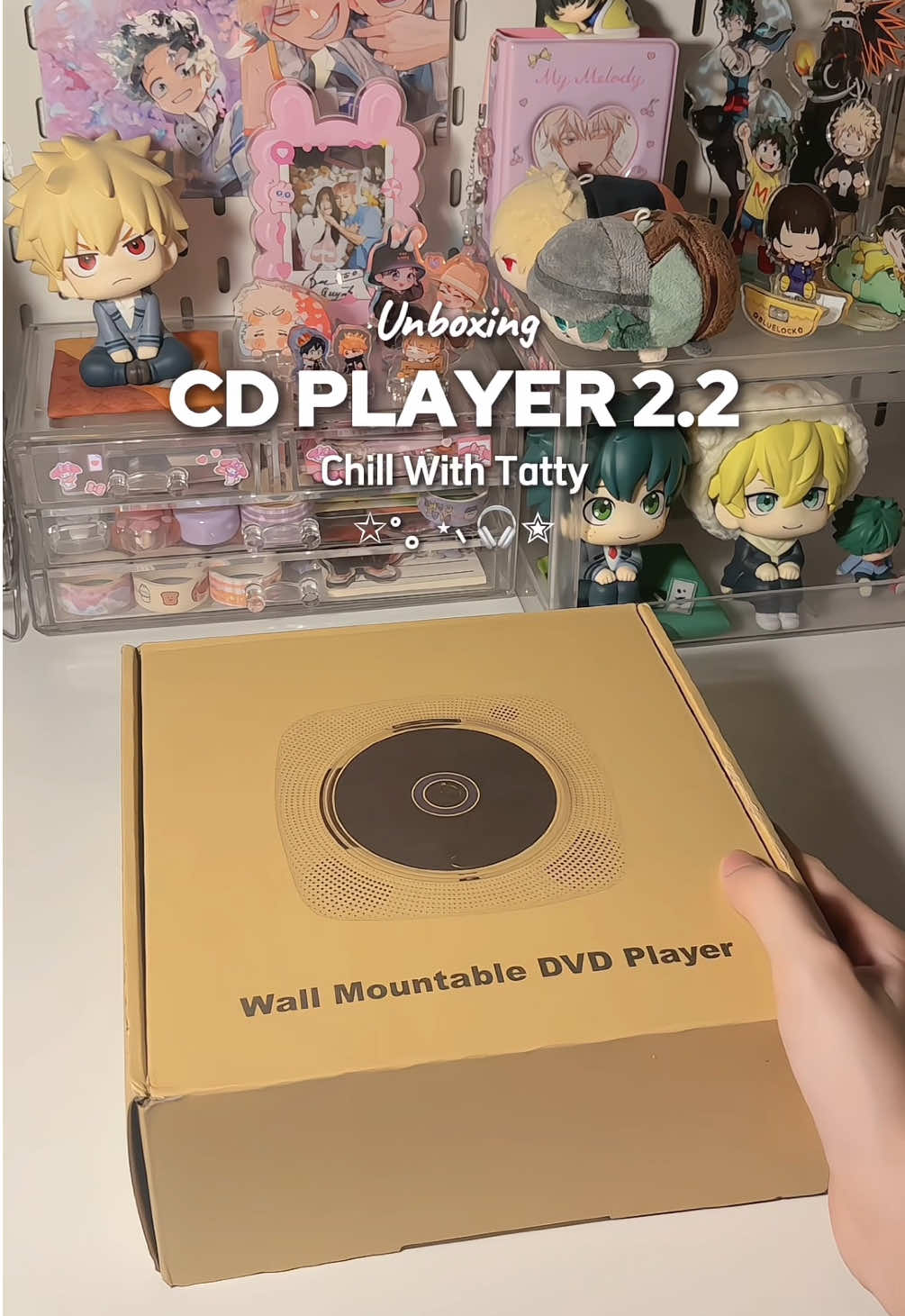 Em này đáng để đầu tư nha cả nhà✨🎧 #unbox #unboxing #chillwthtatty #cdplayer #cwtpencil #review#review 