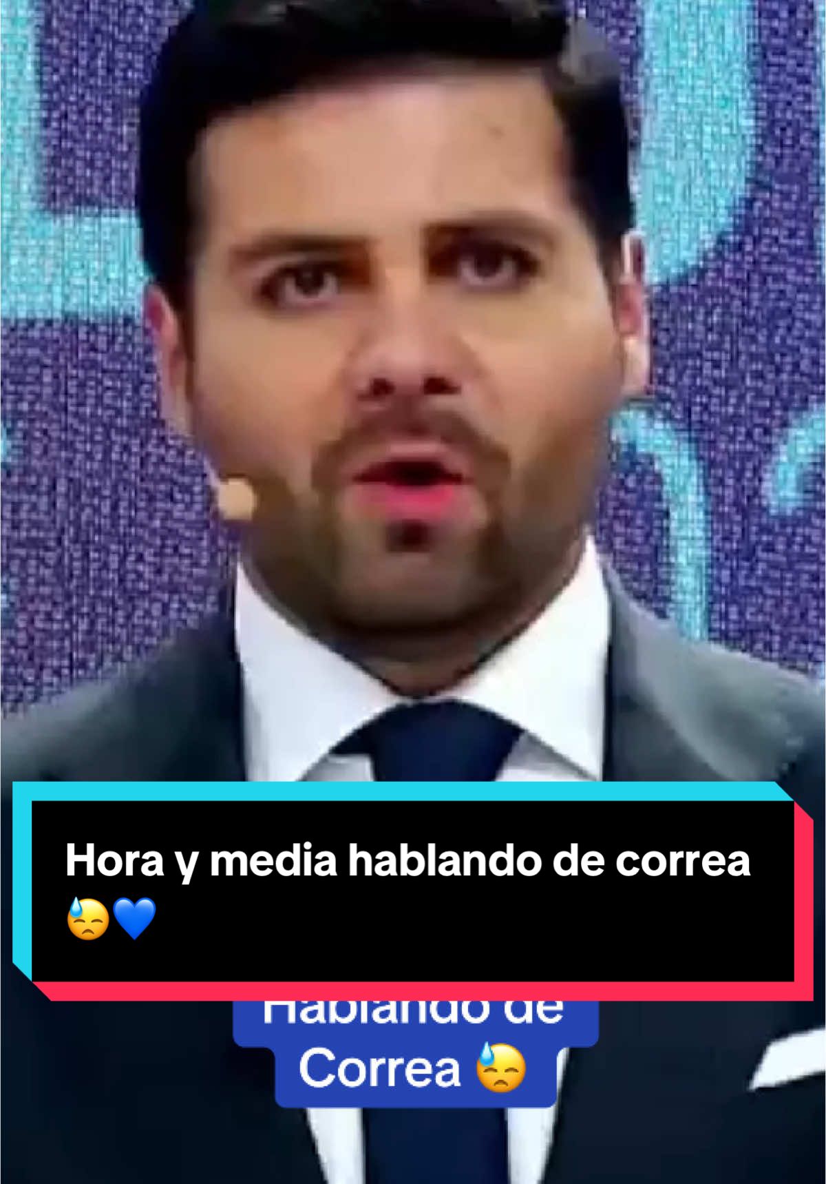 Hora y media hablando de correa 😓💙 #debatepresidencial #2025 