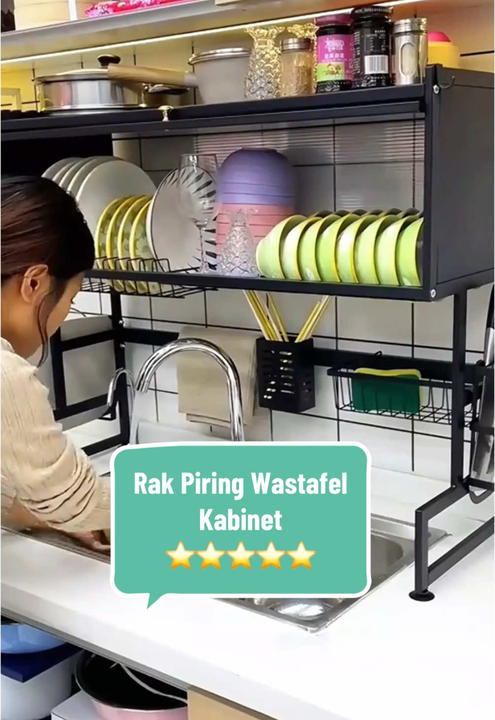 Rekomendasi Rak Piring Wastafel, Harga Terjangkau ⭐️⭐️⭐️⭐️ #rekomendasi #rakdapur #rakpiringwastafel #rakpiring #wajibpunya #esofficialstore #fyp #fypシ 