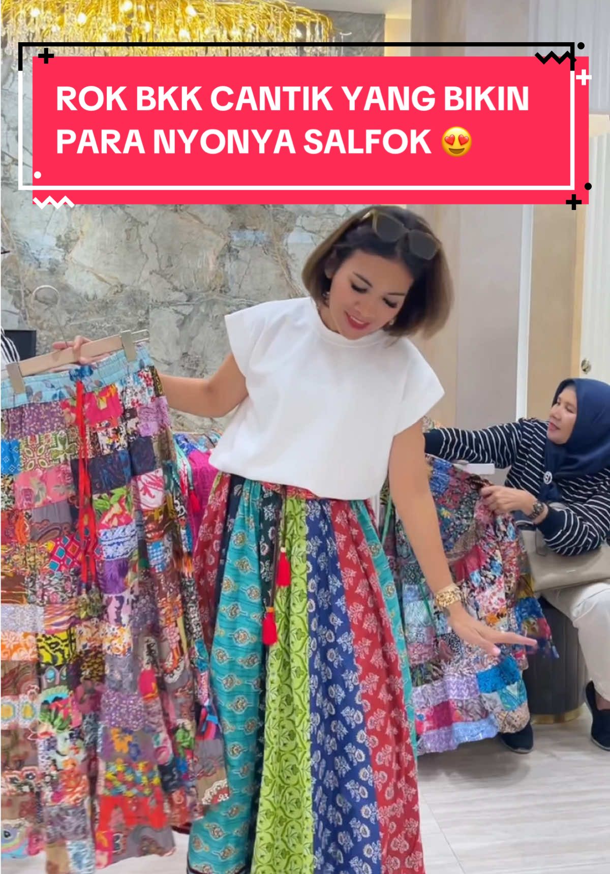 Membalas @Nunuk Pudjiastuti bellacus juga ada rok bkk sebagus ini, langsung bikin para nyonya salfok 😍🔥 #bellacusbutik #bellacusbutikdepok #butikviral #ootdinspiration #fashiontiktok #rokwanita 