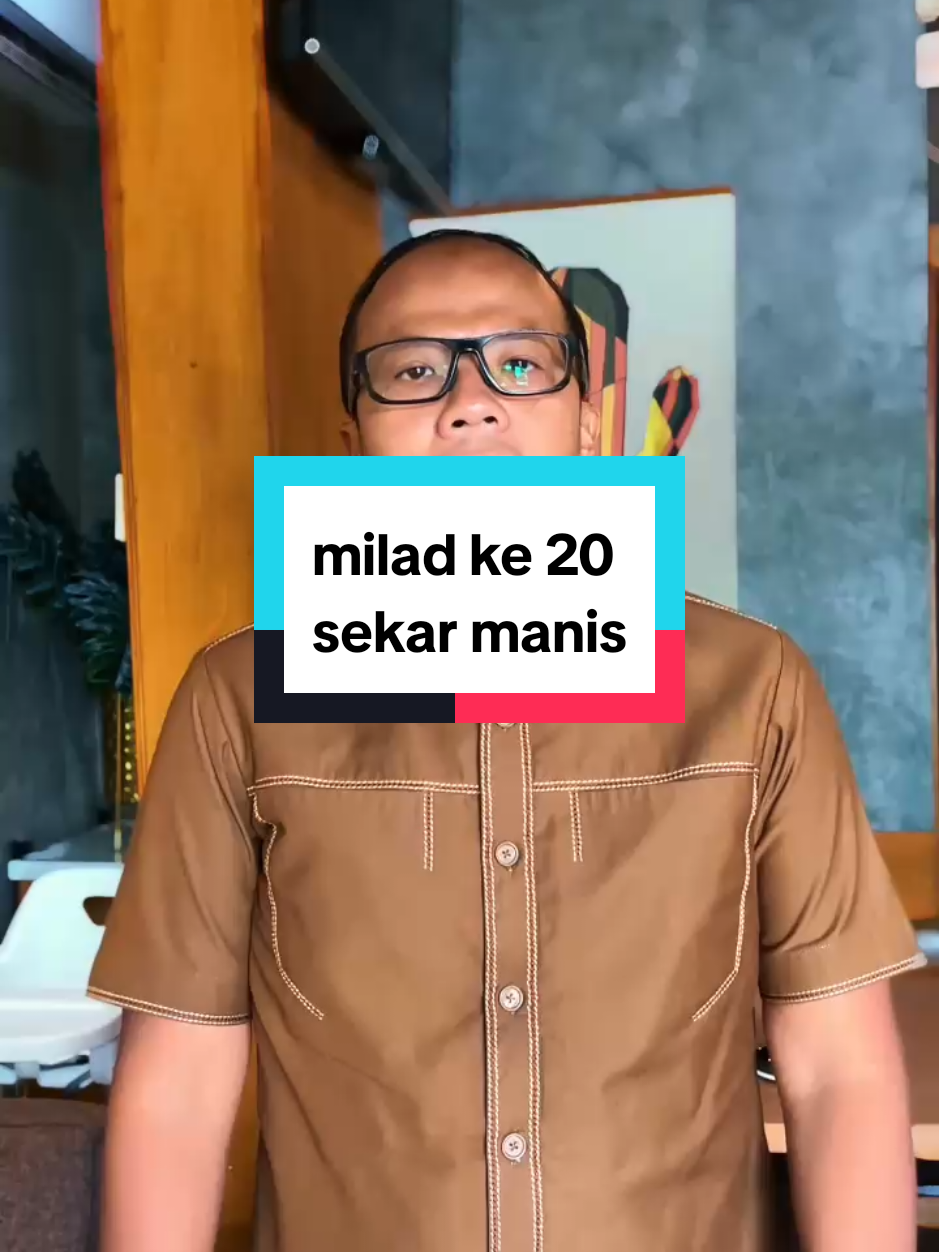milad ke 20 sekar manis @Viman Alfarizi Ramadhan 