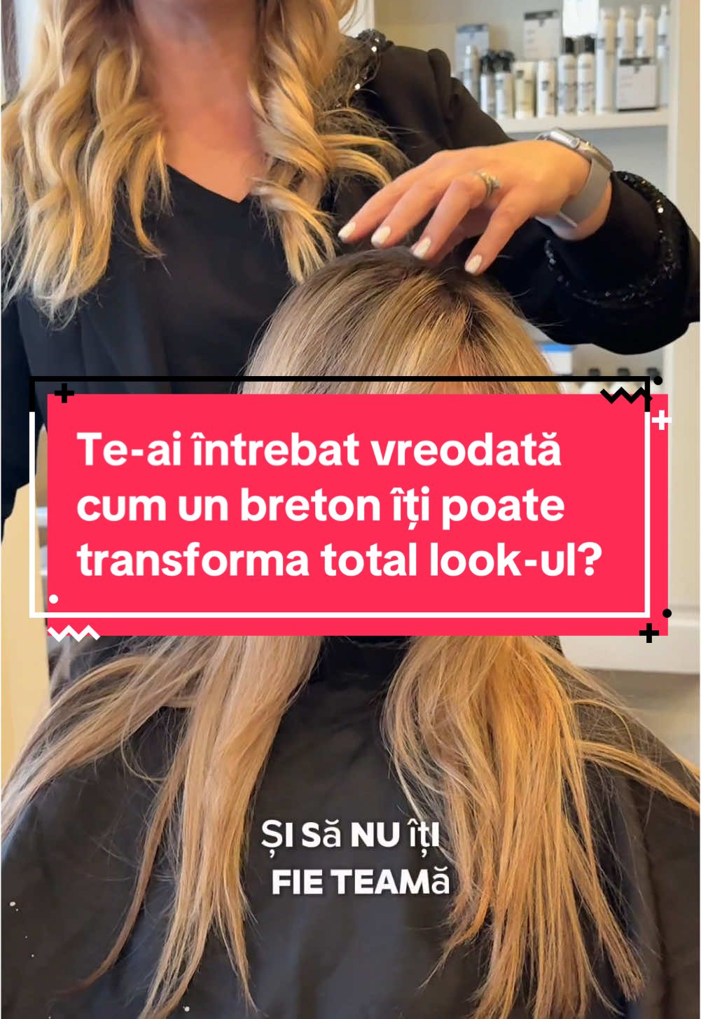 Există mai multe motive pentru care o femeie ar putea alege să-și facă breton. Iată câteva dintre cele mai comune necesități sau motive: 1. ✂️Schimbare de look: Uneori, dorința de a face o schimbare poate fi suficient de motivantă . Bretonul oferă un mod rapid de a reinventa o coafură și de a schimba aspectul general. 2. ✂️Întinerire: Bretonul poate avea efectul de a întineri aspectul feței. Poate ascunde liniile fine de pe frunte și poate conferi un aer proaspăt și modern. 3. ✂️Accentuarea trăsăturilor faciale: Bretonul poate atrage atenția asupra ochilor, poate armoniza proporțiile feței și poate scoate în evidență anumite trăsături ale chipului. 4. ✂️Camuflarea imperfecțiunilor: Poate fi folosit pentru a ascunde cicatrici, acneea sau alte imperfecțiuni care ar putea fi prezente pe frunte. 5. ✂️Stil versatil: Bretonul oferă versatilitate stilistică, permițând purtarea părului în diverse moduri - lăsat liber, prins în coadă sau coc, cu bretonul pe frunte sau aranjat lateral. 6. ✂️Tendințe în modă: Unele femei aleg să-și facă breton pentru a se alinia cu tendințele actuale în modă și coafură. Anumite stiluri de breton pot deveni populare după ce sunt adoptate de celebrități sau influenceri. 7. ✂️Împrospătarea imaginii personale: Un breton nou poate aduce un sentiment de noutate și autoreînnoire, similar cu achiziționarea unei ținute noi. 8. ✂️Încercare de ceva nou: Din curiozitate sau dorința de a experimenta stiluri noi, un breton poate fi o alegere interesantă pentru cineva care nu l-a încercat până acum.  ☎️0745302609  #TransformareaTa #BretonPerfect #NoulTăuLook #StilCuBreton #FrumusețeÎnEvoluție #FrumusețePersonalizată #TunsoriLaModă #BretonStyle #HairGoals #StilisticInspirat #lorealpro #haircare #salonpiatraneamt #coafor @Allure Beauty Studio 