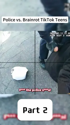 Police vs brainrot tiktok teens #foryou #tiktok #policeofficer #police #cops 