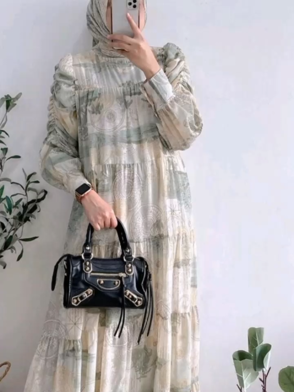NEW DRESS UMRILLA SET HIJAB#new #dress #umrilla #set #hijab #tiktok #tiktokshop #indonesia🇮🇩 