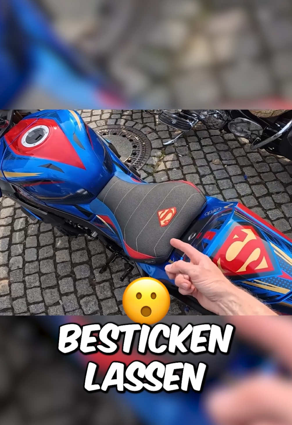 Einfach Superman  #davidbost #motorrad #catchmeifyoucan