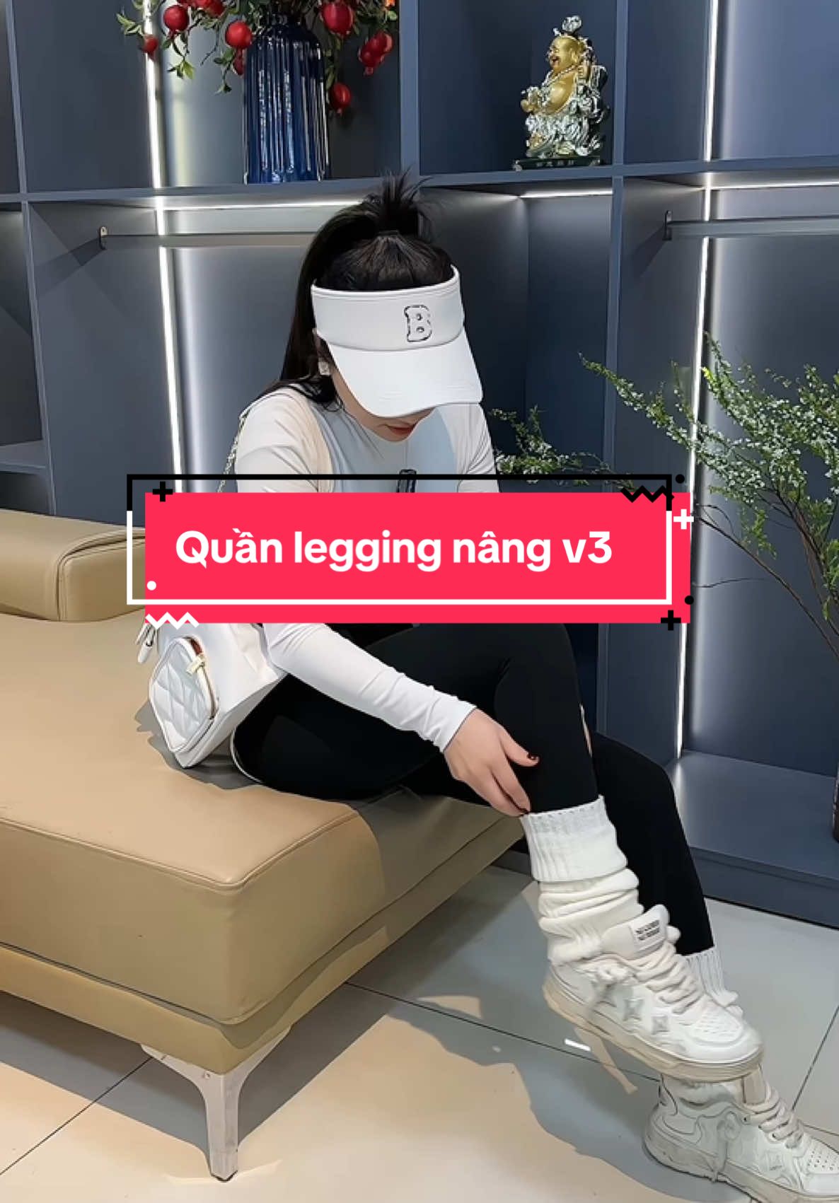 Quần legging cạp cao nâng đỡ V3 chất đúc su 😍 #oanhsireview #oanhonen #oanhsi #quanlegging #quanleggingducsu #quanao #quannu #quanleggingnucapcao #quanleggingnu 