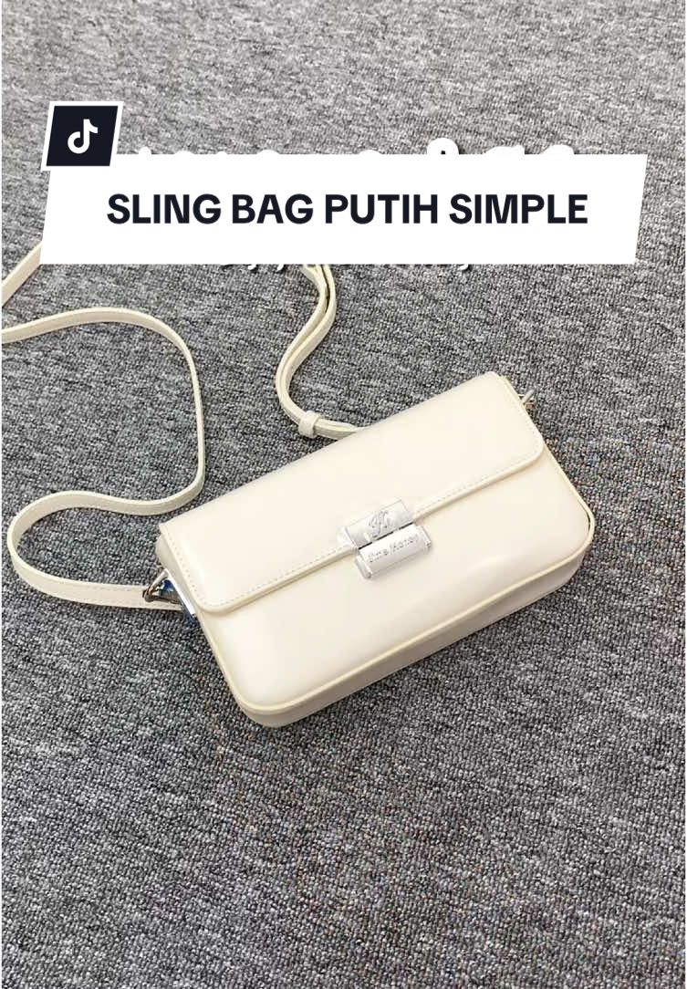Rekomendasi sling bag putih simple yang cocok buat daily ada si Jolene Bag Jims Honey sudah ada slot kartu di bagian dalamnya lho #jolenebagjimshoney  #Jimshoneysurabayastore  #YearEndSale #WIBGajian #BeliLokal -ch