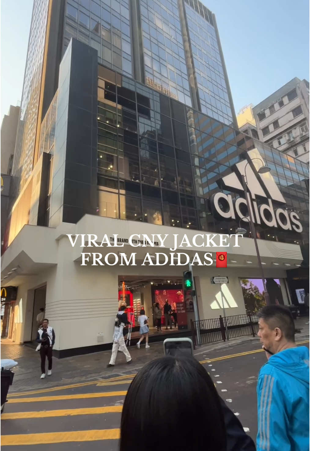 ADIDAS LIMITED EDITION CNY JACKET 🤩 ps. some of the colors and sizes are sold out  #fyp #foryou #foryoupage #fypage #chinesenewyear #cny #lunarnewyear #lunar #jacket #adidas #adidashk #adidascny #shopping #adidasstore