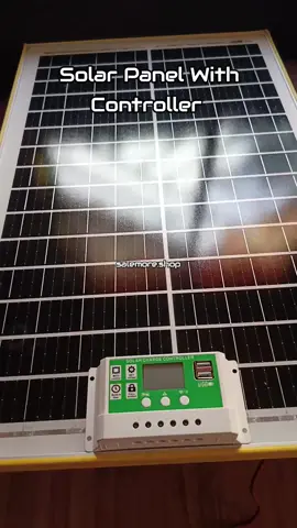 Solar Panel With Controller 
