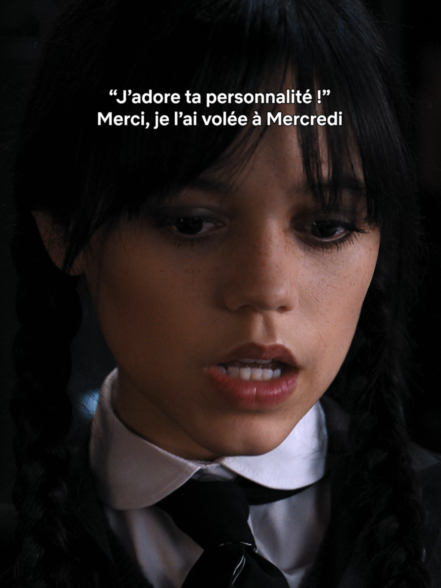 2025 on s’exprime uniquement avec des punchlines de Mercredi, pas pardon 🤷 #netflix #filmtok #mercredi #wednesday #wednesdayaddams #mercrediaddams