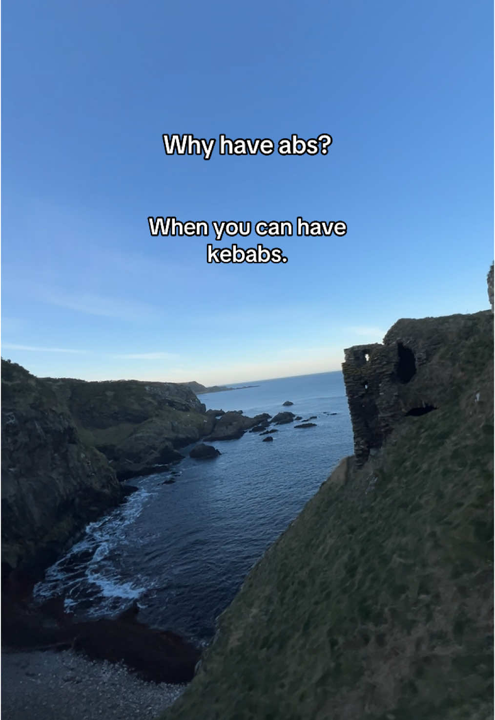 #facts #fypシ゚viral #abs #walks #castle #Scotland #hillclimb 