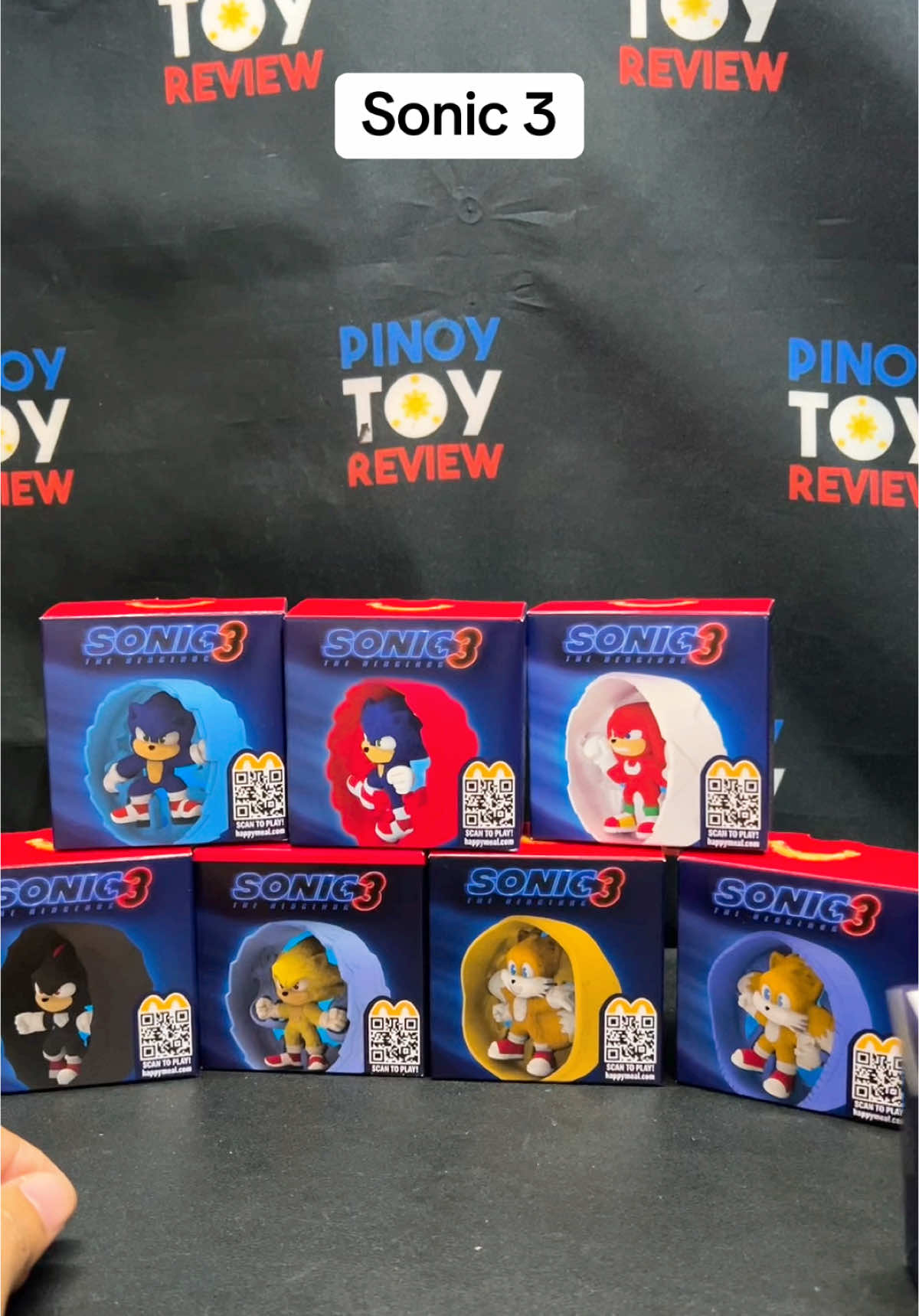 McDonald’s Happy meal Sonic 3 #PinoyToyReview #mcdonalds #happymeal #sonic3 #toycollector #toyreview #toyreviewer #toyreviewerph 