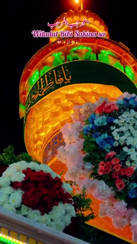 ولادت باسعادت بی بی سکینہ بنت الحسن ع 💝🥰✨🎉❤‍🩹💫۔  ۔  ۔  ۔  ۔  ۔  ۔  #٢٠رجب_مولد_سكينة_بنت_الحسين #ولادت_بی_بی_سکینہ_س_مبارک🥀 #wiladatbibisakinasa #20rajab_wiladat_e_shehzadi_sakina_ #panjtansiddiqui 