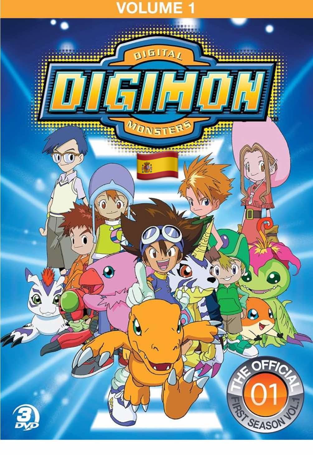 OPENING DIGIMON ADVENTURE LA 2🇪🇸 #digimon #digimonadventure #anime 
