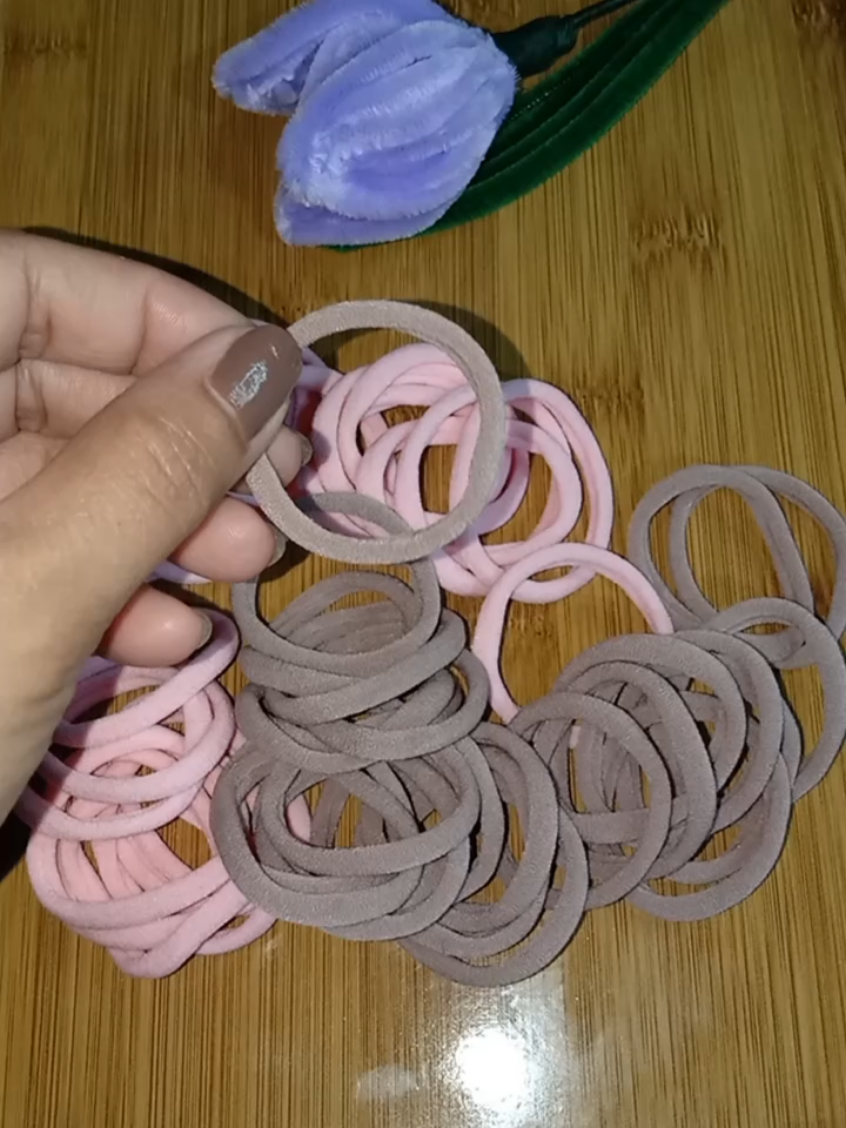 Ganda nito sobrang sulit napaka elastic din niya talaga #hairties #hairband #rubberband #elastic 