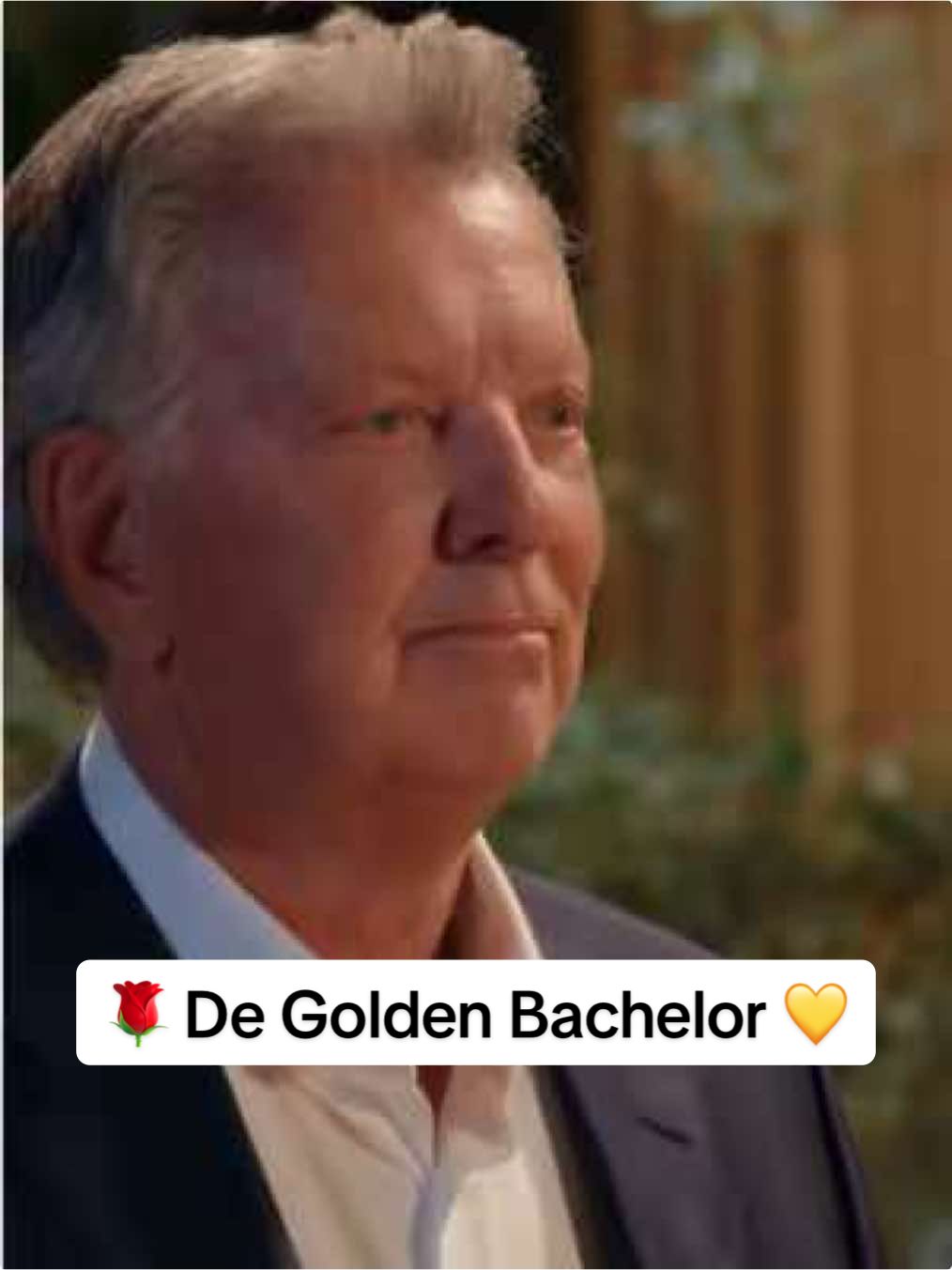 Laat die dames maar komen voor Gerard! 🌹 Vanaf 13 februari smelten we weg bij De Golden Bachelor 💛 #degoldenbachelor #liefde #italie #whattowatch @Chantal Janzen 