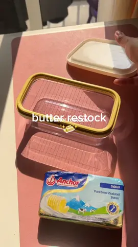 It was a beautiful sunny day, so I decided to film a #butter restock video. 🧈✨  I love this butter cutter, and it is truly a game-changing kitchen gadget in our home. #kitchengadgets #pantryrestock #asmr #fy #fyppppppppppppppppppppppp #CapCut 