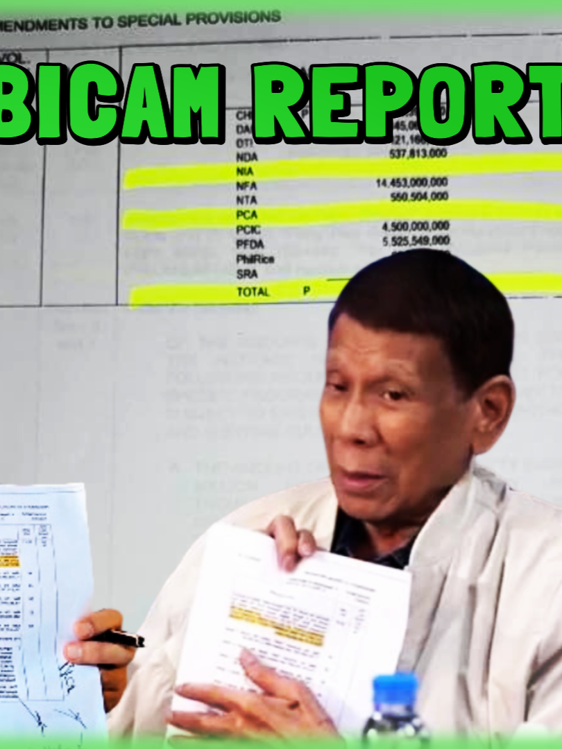 Bicam Report: Bakit May Mga Blangkong Items  #prrd #congungab #vicrodriguez #dutertelegacy