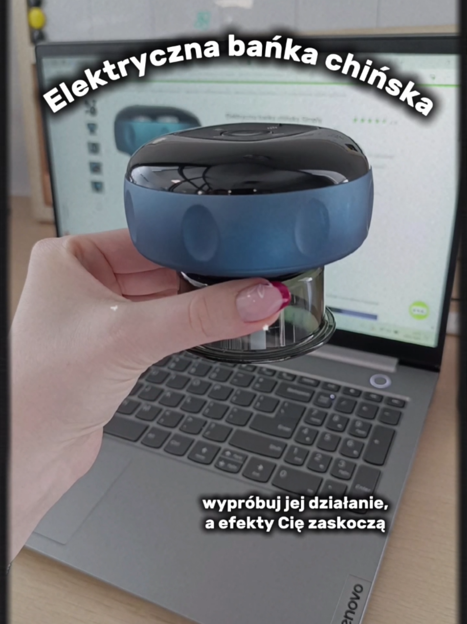 Elektryczna bańka chińska! Wypróbuj, a efekty Cię zaskoczą. 💆‍♀️ ✅ 12 trybów ssania ✅ Wyświetlacz LCD ✅ Bezprzewodowa wygoda Idealna do gabinetu i domu – szybkie efekty, łatwość użytkowania i relaks na wyciągnięcie ręki! 🧘‍♂️ #habys #bańkachińska #stawianiebaniek #cellulit #hit #bankachinska #cuppingtherapy #anticellulite #gabinetmasażu 