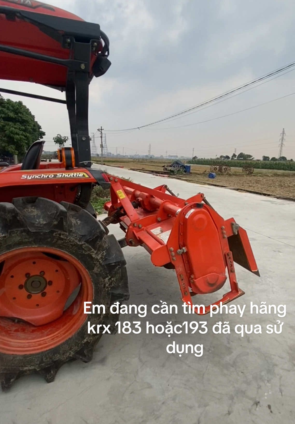 Em đang cần tìm phay hãng krx 183 hoặc 193 hàng lướt