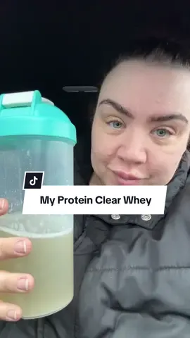 Tastes just like juice #tiktokmademebuyit #clearwhey #myprotein #caloriedefecit #mounjarojourney 