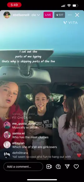 This live was so funny  @ariana @rio @claire #actortok #fyp #teenactor #arianagreenblatt 