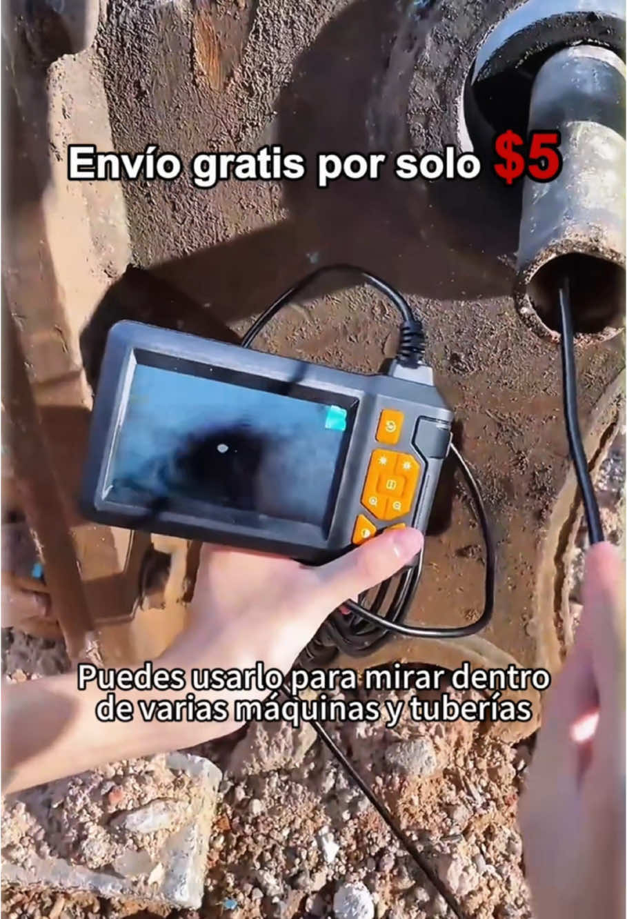 I love these things and my husband uses his all the time. My son wants this one! They are so iseful! #industrialendoscope #borescope #giftideas #TikTokShop #tiktokshopfallsale #falldealsforyou #toptieroctober #starcreator #ttslevelup #tiktokmademebuyit #techrecs 