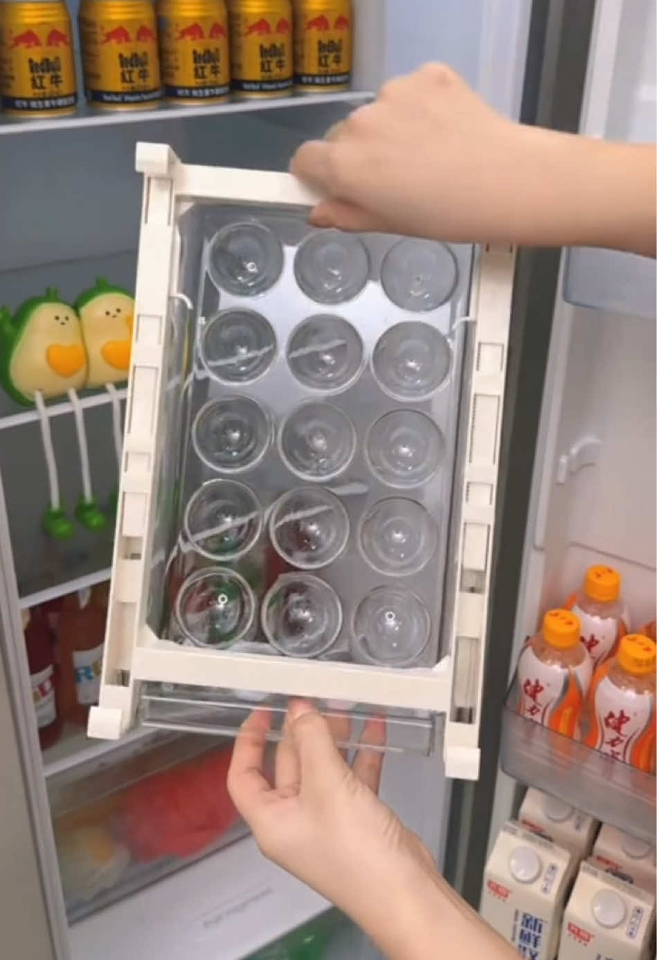 Get more space in fridge😏#gadgets #coolstuff #coolgadgets #homegadgets #product #shopping #LearnOnTikTok #tiktokmademebuyit #fyp 