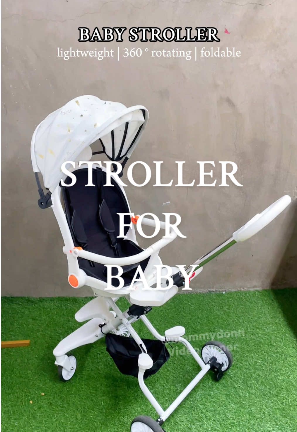 ₱1000 plus lang yan mommy! Stroller for baby #strollerforbaby #babystroller #foldablestroller #fyp 