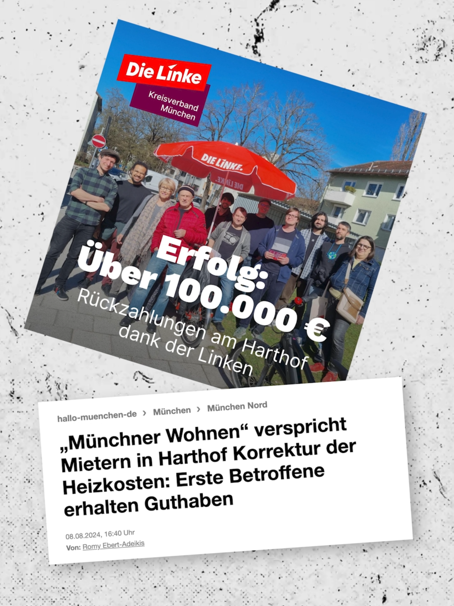 Heizkosten zu hoch? Wir prüfen das! Und in vielen Fällen heißt es dann: Die Linke holt dir dein Geld zurück. Direkt vom Vermieter. Weil wir es können. Und weil die nicht mit jeder Abzocke davonkommen dürfen. Und das ist die Message. #dielinke #btw25 #heizkosten #nebenkosten #miete