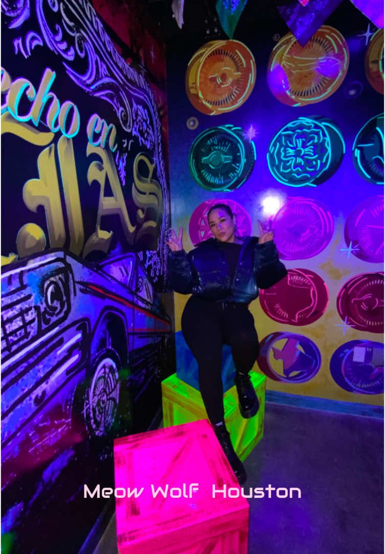 You’ll never know what you’ll find on the other side of the door until you open it! So many surprises at @Meow Wolf Houston @Meow Wolf 