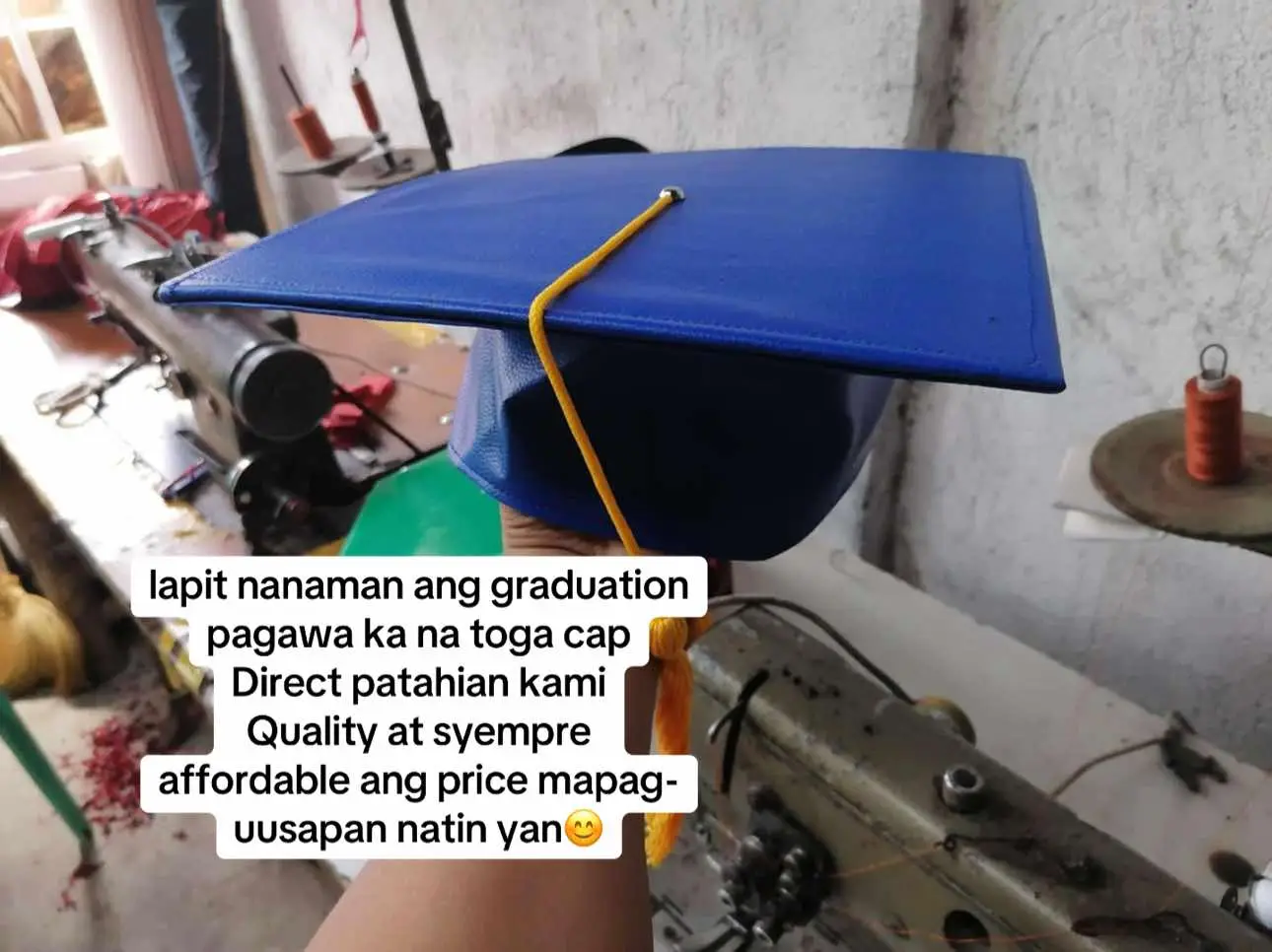 ✅MALAPIT NANAMAN MAG GRADUATION AGAHAN MO NG MAGPAGAWA HABANG MARAMI PANG SLOT DIRECT MAKER PO TAYO KAYA MAKAKASIGURADONG MAKAKAMURA PO KAYO.😁 PERO HINDI KAYO MAPAPAMURA SA BAWAT KALIDAD. WITH WARRANTY ONCE NA REJECT ANG GAWA. 🥰🥰  ✅TOGA CAPS FOR GRADUATION ALL SIZES ARE AVAILABLE ✅CAP/HAT ✅WE CUSTOMIZE DESIGN AND COLOR ✅ MADE TO ORDER ✅KINDLY PM MY ACCOUNT FOR MORE INFO. 🥰🥰 ✅WE ARE LOCATED AT STA ROSA LAGUNA. #toga #graduation #graduation2025 #togacap 